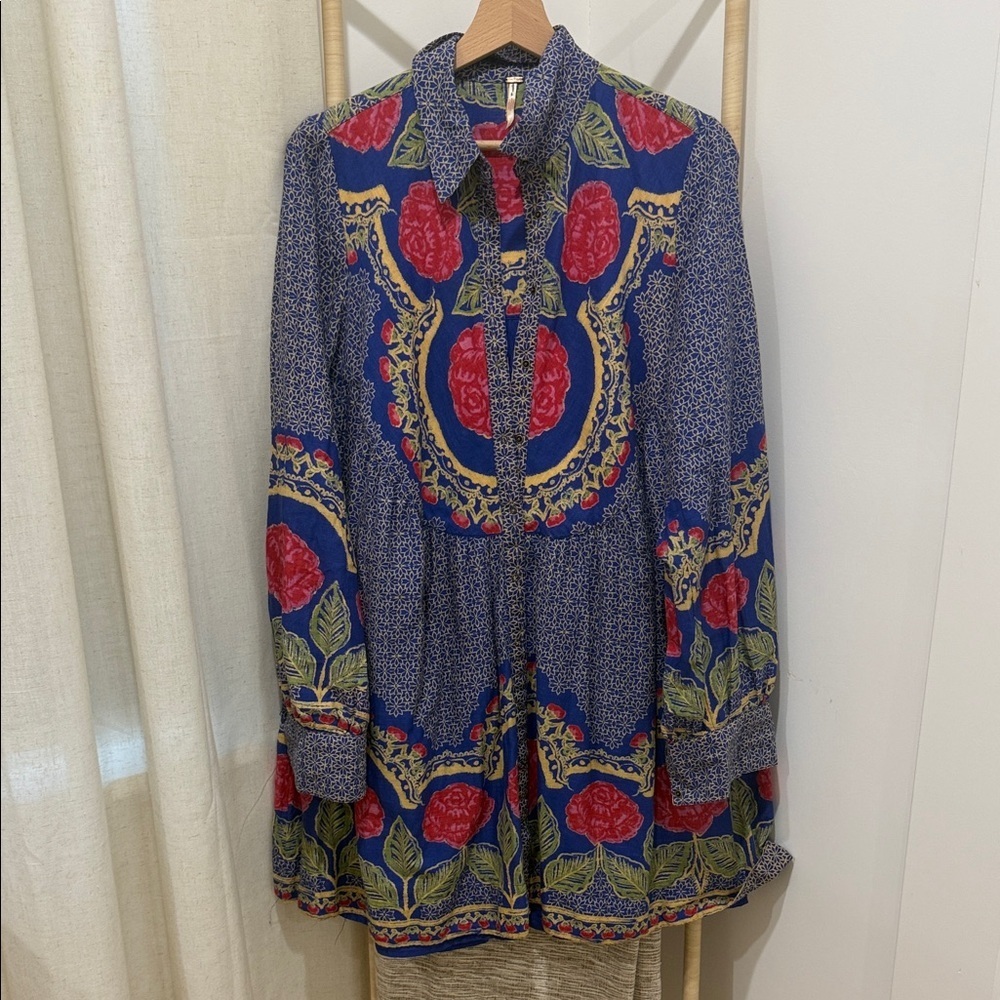 Free People Long-Sleeve Dress - Picture 2 of 2